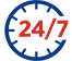 24 7 Icon