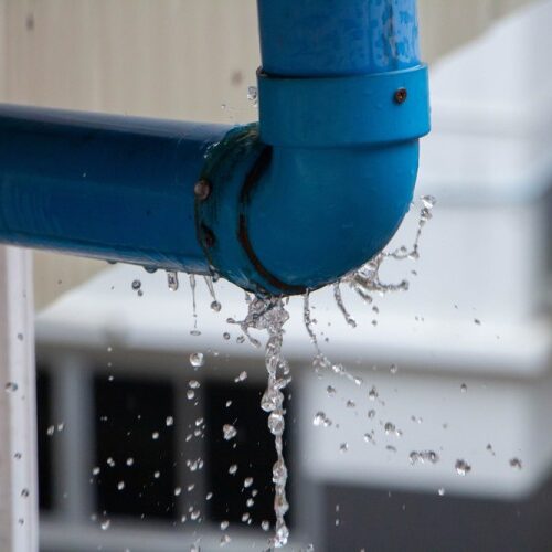 Water Leaking From Pipe