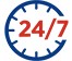 24hr Immediate Response